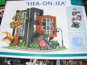 Lego komp. Creator Icons Modern Villa Modular Ház 3300db LEPIN ÚJ - kép 5