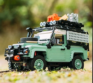 Lego komp.  Creator Icons Technic 10317 Land Rover Classic Defender 90 Lepin ÚJ
