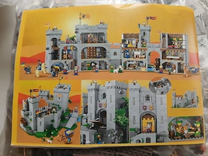Lego komp. Icons 10305 Castle Oroszlánlovagok Kastélya Vár 4514db Lepin ÚJ - kép 4