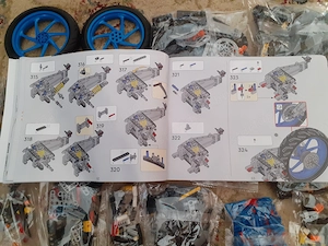 Lego komp. Technic 42159 Yamaha MT-10 SP motor 1478db Lepin ÚJ - kép 5