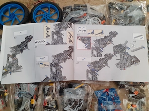 Lego komp. Technic 42159 Yamaha MT-10 SP motor 1478db Lepin ÚJ - kép 4