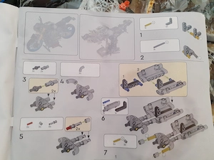 Lego komp. Technic 42159 Yamaha MT-10 SP motor 1478db Lepin ÚJ - kép 3