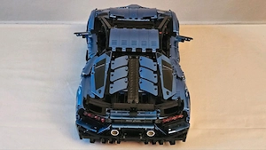 Lego komp. Technic Lamborghini Aventador SVJ 1:8 Supercar 3800db Lepin ÚJ - kép 4