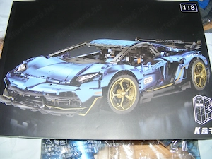 Lego komp. Technic Lamborghini Aventador SVJ 1:8 Supercar 3800db Lepin ÚJ - kép 7