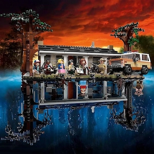Lego komp. Stranger Things 75810 Upside Down Tótágas 2287db Lepin ÚJ
