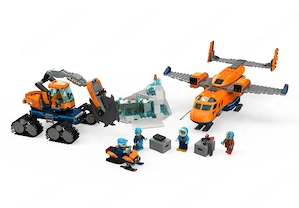 Lego komp. City 60196 Sarkvidéki szállító repülőgép és jégtörő Lepin ÚJ - kép 10