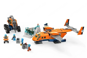 Lego komp. City 60196 Sarkvidéki szállító repülőgép és jégtörő Lepin ÚJ - kép 9