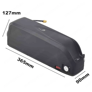 36V 25Ah Hailong E-Bike akkumulátor - 900Wh nagy hatótávolságú Bafang BBS01   TSDZ2-höz - EU raktáro - kép 2