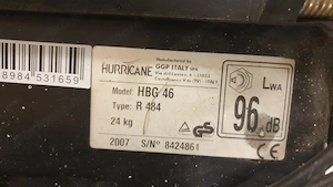 Hurricane Hbg 46 cm benzinmotoros fűnyíró eladó - kép 6