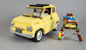 Lego komp. Creator Icons 10271 Fiat 500 autó Lepin ÚJ - kép 9