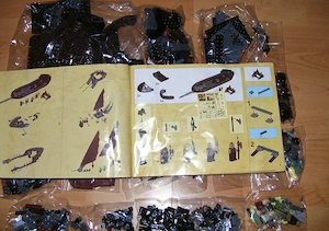 Lego komp. Gyűrűk Ura Hobbit 79008 Rajtaütés a kalózhajón 866db Lepin ÚJ! - kép 5