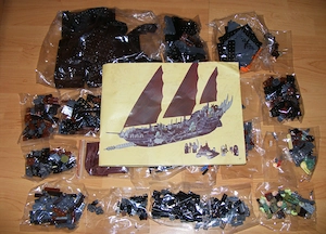 Lego komp. Gyűrűk Ura Hobbit 79008 Rajtaütés a kalózhajón 866db Lepin ÚJ! - kép 7