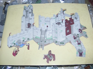 Lego komp. Gyűrűk Ura 9474 Hobbit A Helm's Deep-i csata Lepin ÚJ - kép 5