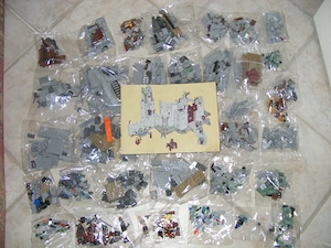Lego komp. Gyűrűk Ura 9474 Hobbit A Helm's Deep-i csata Lepin ÚJ - kép 4