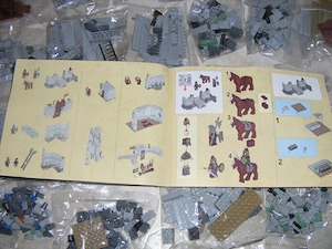 Lego komp. Gyűrűk Ura 9474 Hobbit A Helm's Deep-i csata Lepin ÚJ - kép 6