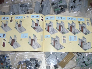 Lego komp. Gyűrűk Ura 9474 Hobbit A Helm's Deep-i csata Lepin ÚJ - kép 7