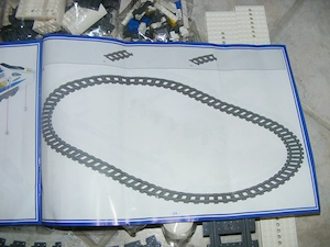 Lego komp. Creator Nagysebességű személy vonat Lepin MOTOR+SÍN+LED ÚJ - kép 9