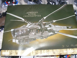 Lego komp. Icons Dűne 10327 Dune Atreides Royal Ornithopter LEPIN ÚJ - kép 4