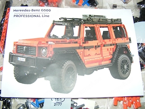 Lego komp. Technic 42177 Mercedes-Benz G 500 professional line LEPIN ÚJ