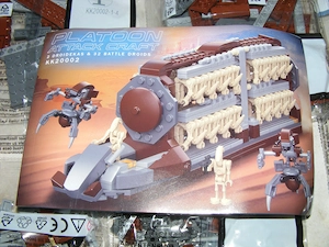 Lego komp. Star Wars 75085 Battle Droid csapatszállító +2 Droideca 540db Lepin ÚJ - kép 2