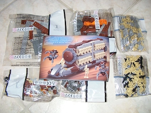 Lego komp. Star Wars 75085 Battle Droid csapatszállító +2 Droideca 540db Lepin ÚJ - kép 5