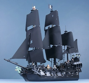 Lego komp. Karib Tenger kalózai 10365 Jack Sparrow kalózhajója Fekete Gyöngy UCS LEPIN ÚJ - kép 10
