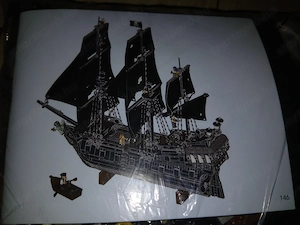 Lego komp. Karib Tenger kalózai 10365 Jack Sparrow kalózhajója Fekete Gyöngy UCS LEPIN ÚJ - kép 2