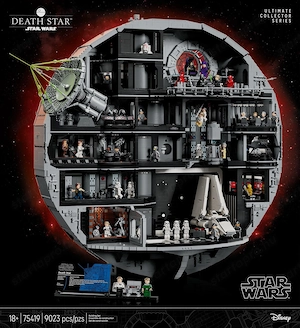Lego komp. Star Wars 75419 Halálcsillag Death Star 9023db UCS Lepin ÚJ - kép 2