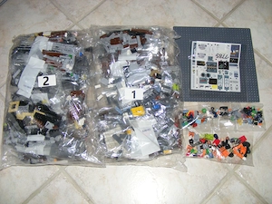 Lego komp. DC Batman 76300 Arkham Asylum Elmegyógyintézet 2953db Lepin ÚJ  - kép 3