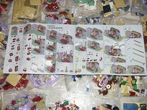 Lego komp. Disney 43263 A szépség és a szörnyeteg kastélya 2916db Lepin ÚJ - kép 7