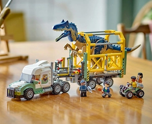Lego komp. Jurassic World 76966 Allosaurus Allosaurust szállító kamion ÚJ - kép 2