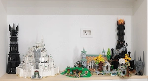 Lego komp. Gyűrűk Ura Hobbit 11377 Minas Tirith UCS 8278db Lepin ÚJ - kép 5
