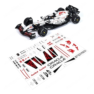 Lego komp. Technic F1 Versenyautó RB20 Max Verstappen 1933db Lepin ÚJ - kép 2