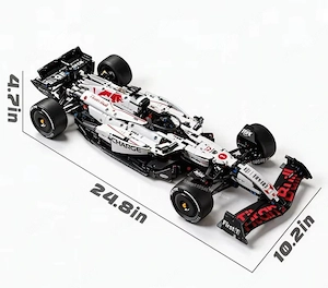 Lego komp. Technic F1 Versenyautó RB20 Max Verstappen 1933db Lepin ÚJ - kép 3