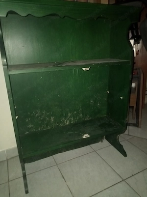 Bonanza zöld étkező tálaló felső rész 76x101cm magas - kép 3
