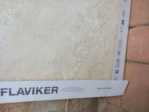 FLAVIKER Navona Bone Cross RET porcelán gres burkolólap (80 80 cm) - kép 8