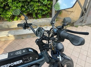 DEEPOWER 750W elektromos FAT BIKE   Új és nagy teljesítményű - kép 5