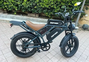 DEEPOWER 750W elektromos FAT BIKE   Új és nagy teljesítményű - kép 2