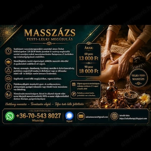 Indiai energiaharmonizáló masszázs és frissítő svéd vagy relax masszázs Budapesten - kép 4