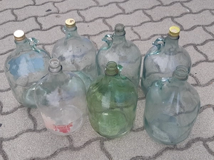 5L-es üveg akár pálinkának - kép 2