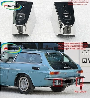Volvo P1800 coupe (1963-1973)   P1800 cow horn (1961-1963) bumper new - kép 3