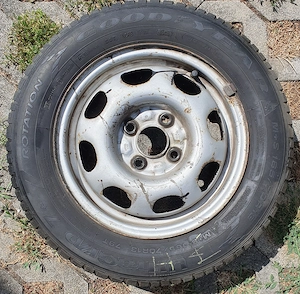 95' VW Polo kerekek jó téli gumival eladóak - kép 4