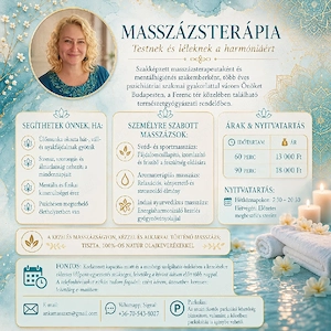 Testi-lelki felfrissülés, aromaolajos és indiai kényeztető masszázs Budapesten - kép 3