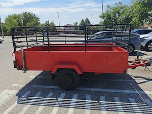 Nagyméretű utánfutó 750kg ösztömeg - kép 3