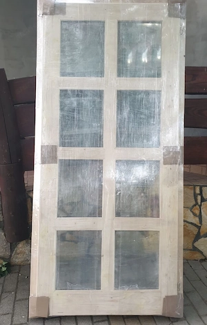 Új,210x100cm es bejárati ajtó olcsón eladó! - kép 2