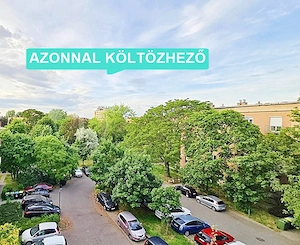 Nagyzuglóban, ősfás parkra néző, csendes, világos, lakás eladó!