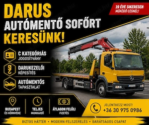 Autómentő Sofőr pozíció (Darus)