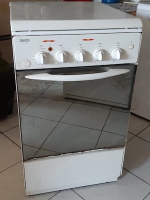 Zanussi kombi gáztűzhely 4 égős jól működő piezós - kép 2