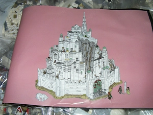 Lego komp. Gyűrűk Ura Hobbit 11377 Minas Tirith UCS 8278db Lepin ÚJ - kép 6