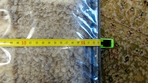 Gyapjú (100%) takaró, Merino-Wolle Classic, 184*88cm, eladó - kép 8